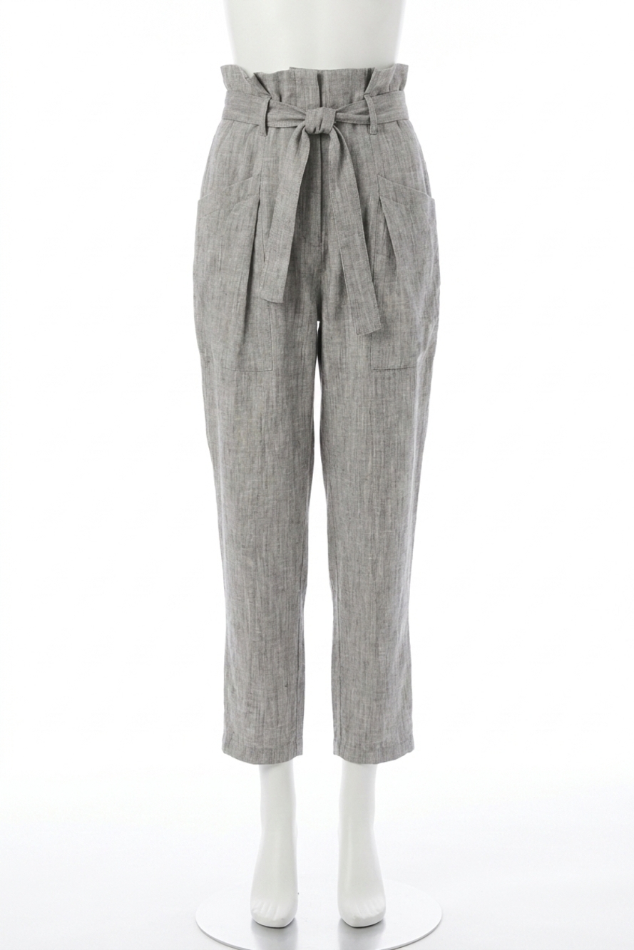 NEW IRO zinah high waist pant in black & white